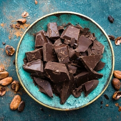 photo chocolat noir article de blog repas aphrodisiaque